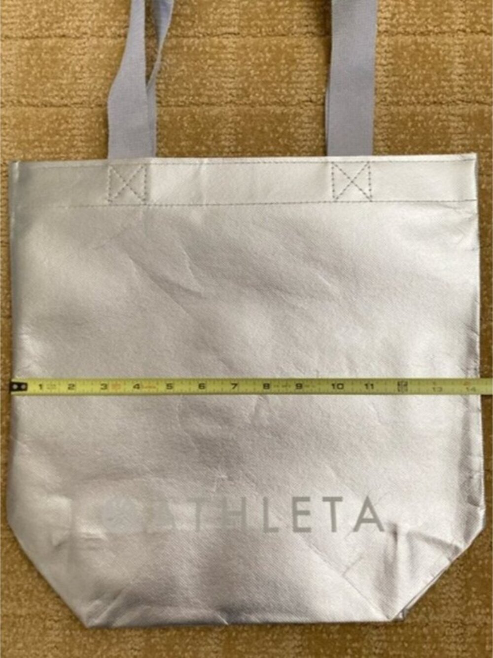 ATHLETA silver metallic bag - Picture 3 of 7